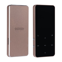 GREEN SCENIC Bluetooth Mp3/mp4 Player - 16GB Memory Card Has Fm, Custom Playlist, Supports Video Playback And File Management (Gold)
