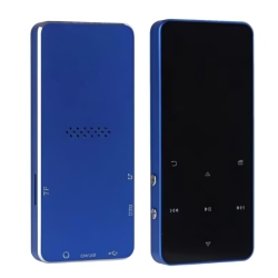 GREEN SCENIC Compact Media Player - No Memory No Fm, Bluetooth, Lossless Audio, HD Display Walkman Player (Blue)