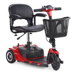 VEVOR 3 Wheel Folding Mobility Scooter for Adults & Seniors, Electric Powered Scooter & 12 Mile Long Range, All Terrain Travel Wheelchair \w 9°