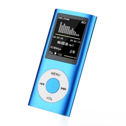 GREEN SCENIC Mini Mp4/mp3 Player With Fm Radio - 1.8" HD Screen, Multi-Function Media Player, E-Book Support (Blue 16GB)