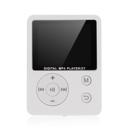 GREEN SCENIC Portable Mp4 Music Player - 64GB Expandable Storage | Amv Video | Lightweight And Portable In White