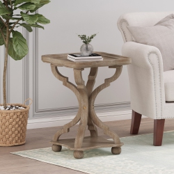 YOULIGHTS Side/end Table Side Table Small End Table Nightstand Classic Bedside Table Rustic Small Sofa Coffee Tables for Living Room, Small Spaces