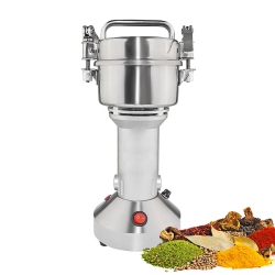 GORILLAROCK Gr-V100 Grain Mill Commercial | Electric Wheat Grinder | 100G | Spices And Herbs| Stainless Steel | 110V