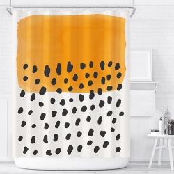 PANDACO Specons Fabric Shower Curtain (180Cm X 180Cm) (72" X 72")