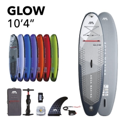 AQUA MARINA - - Glow 10'4" All-Around Isup With Ambient Light System