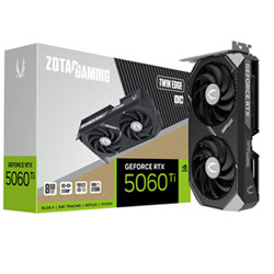 ZOTAC Gaming GeForce RTX 5060 Ti Twin Edge OC 8GB GDDR7 Video Card