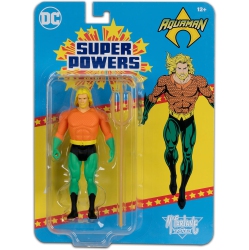 DC Super Powers 4 Inch Action Figure Wave 10 Crowdfunded Exclusive - Aquaman Matte Suit In Orange