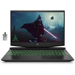 HP Refurbished (Excellent) - Pavilion Gaming 15.6" Fhd Ips Laptop, Amd Ryzen 5-5600H (Beats I7-9750H), 1Tb HDD+256GB SSD, 16GB Ram, Backlit Kb, Geforce