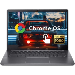 ASUS - Acer Chromebook Plus 14" Fhd Touchscreen Laptop, Intel I3-N305 Processor, 512GB SSD, 8GB Lpddr5 Ram, Intel Uhd Graphics, 1080P Webcam, Wi-Fi