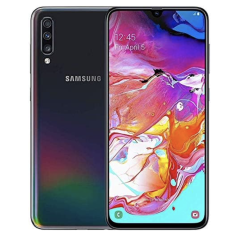 SAMSUNG Refurbished (Excellent) - Galaxy A70 128GB (Canadian Model) Sm-A705W 6.7" Screen - Unlocked - - Nfc Included In Black