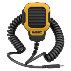 DEWALT Remote Speaker Microphone for Dxfrs Walkie Talkies - Push to Talk (Ptt) Button, One-Touch Operation | Dxfrsrm1