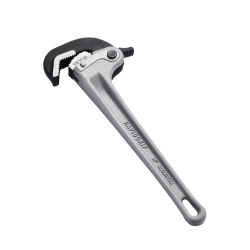 VEVOR 14" Aluminum Straight Pipe Wrench, Automatic Jaw Adjustment, Adjustable Plumbing Wrench, Easy to Carry, Ergonomic Handle, Hangable Design, For