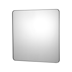 VEVOR 0.15" Thick Wall Mounted Makeup Mirror, 36" X 36" Mirror \w Aluminium Alloy Frame & Explosion-Proof Film, Scratch-Resistant Mirror \w Z-Shaped