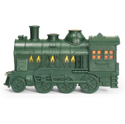 GREEN SCENIC Train Humidifier, 300 Ml, \w Remote Control, 2 Lights 2 Mist Modes, Automatic Shut-Off Air Humidifier for Bedroom Humidifier, Small