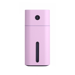 GREEN SCENIC Air Humidifier 180Ml Mini Ultrasonic Aromatherapy Humidifier With Led Night Light Car Atomizer Air Purifier - In Pink