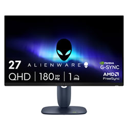 Alienware 27" 180Hz 4ms IPS LED Gaming Monitor (AW2725DM) - Black