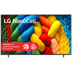 Téléviseur Intelligent Del Hdr Uhd 4K De 86 Po Nanocell Ai Nano80 Série Nano80Aua De Lg (86Nano80Aua) - 2025