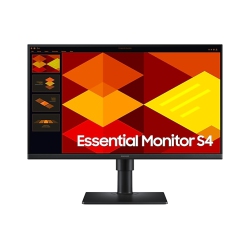 SAMSUNG S4 S40Gd 24" Fhd 100Hz 5Ms Gtg Ips Led Monitor (Ls24D402Ganxgo) - In Black