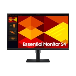 SAMSUNG S4 S40Gd 27" Fhd 100Hz 5Ms Gtg Ips Led Monitor (Ls27D402Ganxgo) - In Black