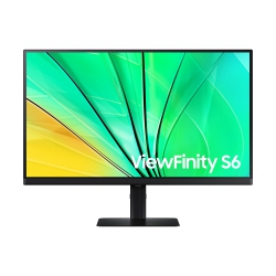 SAMSUNG Viewfinity S6 27" Qhd 100Hz Ips Lcd Monitor (Ls27D606Eanxgo) - In Black