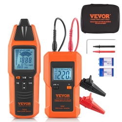 VEVOR 3 Ft Detection Depth, Subterranean Wire Tracker, Voltage Range 12-600V, Circuit And Line Break Locator, Extends to 6561 Ft for Underground