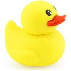 GREEN SCENIC Cartoon USB Flash Drive, Cartoon Duckling Memory Stick, Silicone USB Flash Drive - 32GB In Yellow