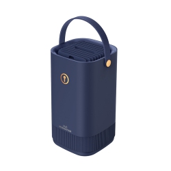 GREEN SCENIC Double Nozzle Humidifier Household Large Capacity Spray USB Personal Desktop Silent Large Capacity Humidifier (Dark Blue)