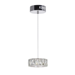 CWI LIGHTING CANADA Milan Led Mini Pendant With Chrome Finish