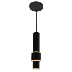 CWI LIGHTING CANADA Lena Led Integrated Mini Pendant With Finish In Black