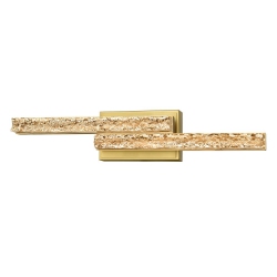 CWI LIGHTING CANADA Stagger Integrated Led Brass Vanity Light