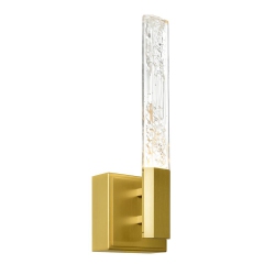 CWI LIGHTING CANADA Greta Integrated Led Brass Wall Light