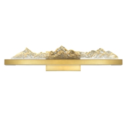 CWI LIGHTING CANADA Himalayas Integrated Led Brass Vanity Light