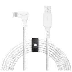 LOGiiX Piston Connect XL 90 3m(9.8 ft.) USB-A to Lightning Cable (LGX-12919) - White