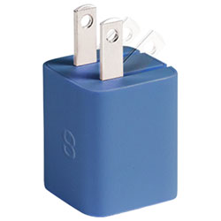 LOGiiX Vibrance Power Cube 30W USB-C Wall Charger - Midnight Blue