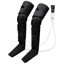 HoMedics Full Leg Air Compression Leg Massager - Black
