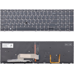 LIXSUNTEK Replacement Backlight Keyboard \w Pointer for HP Zbook 15 G5 15 G6 17 G5 17 G6 Series Laptop L29635-001 L12765-001 L28407-001 Us Layout