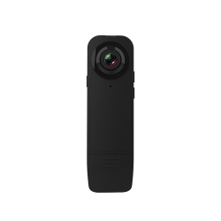 GREEN SCENIC Clip-On Camera, Mini Camera, Wide-Angle Camera, Built-In Battery, Night Vision, Motion Detection, Suitable for Hiking, Cycling, Running