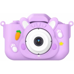 GREEN SCENIC Smart Mini Video Camera Digital Video Recorder, Kids Camera Birthday Gift (Purple+64GB)