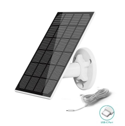 AOSU Replacement Solar Panel for Cameras With Type C- 6E+2 Volts