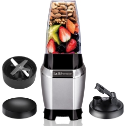 LA REVEUSE Personal Smoothie Blender 600W With 20 OZ Bpa-Free Travel Bottle, Dishwasher Safe