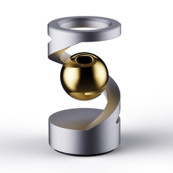 MYACUC Fidget Spinner, Desktop Suspended Gyroscope Ornament, Metal Anti-Gravity Desktop Toy – Creative Decompression Toy