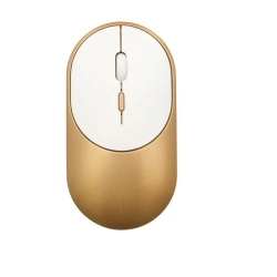 GREEN SCENIC Bluetooth Dual-Mode Wireless Mouse, Charging And Silent, Computer Notebook Office Game Luminous Wireless Mouse (Gold)
