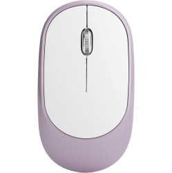 GREEN SCENIC Bluetooth Dual-Mode Wireless Mouse, Charging And Silent, Computer Notebook Office Game Luminous Wireless Mouse (Purple)