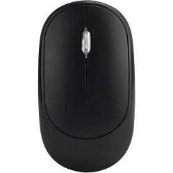 GREEN SCENIC Bluetooth Dual-Mode Wireless Mouse, Charging And Silent, Computer Notebook Office Game Luminous Wireless Mouse (Black)
