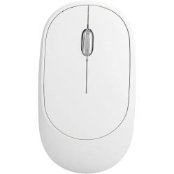 GREEN SCENIC Bluetooth Dual-Mode Wireless Mouse, Charging And Silent, Computer Notebook Office Game Luminous Wireless Mouse (White)