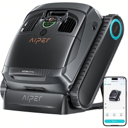 AIPER Scuba X1 Pro - Adaptive Robotic Pool Cleaner, Max Coverage Ultra-Fine Filtration, Works With Hydrocomm Pure, 6, 600 Gph