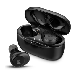 MEHIAZ Monster Wireless Earbuds, Bluetooth 5.3 In-Ear Stereo Headphones, Touch Control, Charging Case, Fast Charging Sports Bluetooth Earphones