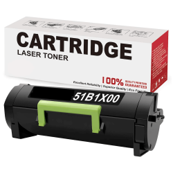 TONERPARTS Compatible Lexmark 51B1X00 Toner Cartridge for Ms517, Ms617, Mx517, Mx617 - 20K