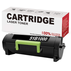 GENERIC Compatible Lexmark 51B1000 Toner Cartridge for Ms317, Ms417, Ms517, Ms617, Mx317, Mx417, Mx517, Mx617 - 2.5K