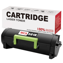 TONERPARTS Compatible Lexmark 50F1H00, 501H Micr Toner Cartridge for Ms310D, Ms312, Ms315, Ms410, Ms415, Ms510, Ms610 - 5K